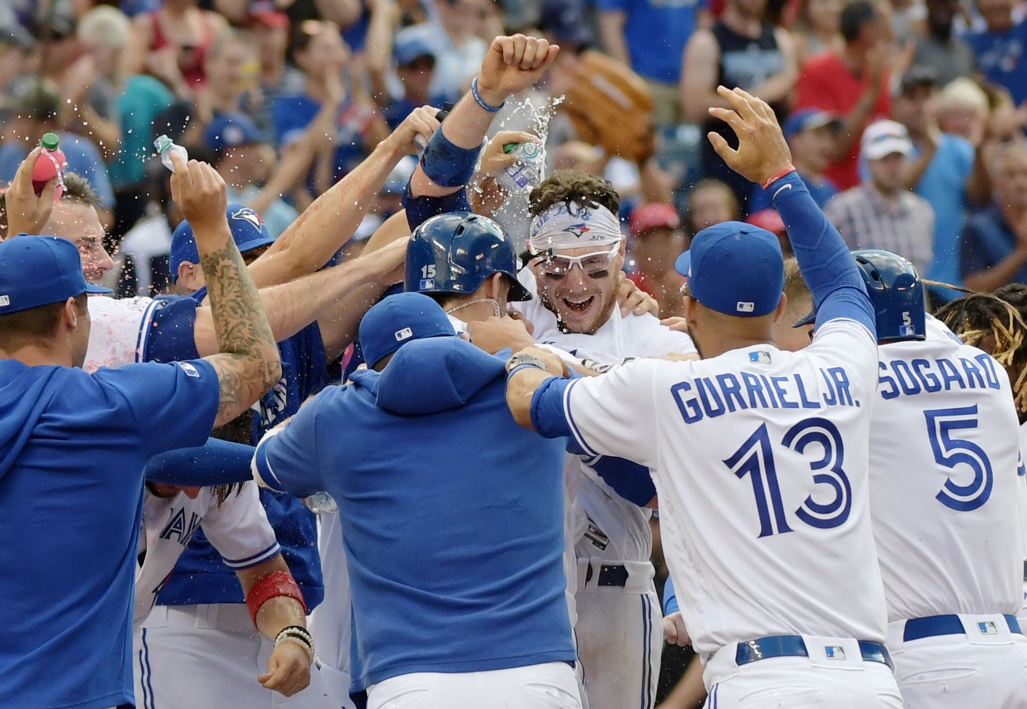 Danny Jansen might be the busiest man in the Blue Jays' camp