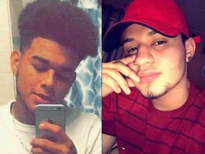 Jefferson Villalobos, left,and Michael Lopez were killed on April 11, 2017 by MS-13.