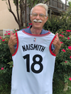 Jim Naismith, 82, of Corpus Christie, Texas, is named after Canadian Dr. James Naismith who invented basketbal in 1891 and is proudly cheering on the Toronto Raptors in their historic NBA Finals run. (supplied photo)