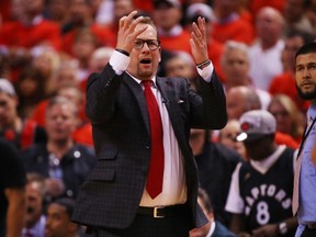 Raptors head coach Nick Nurse. GETTY IMAGES