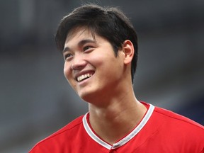 Los Angeles Angels designated hitter Shohei Ohtani. (KIM KLEMENT/USA TODAY Sports)