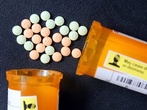 Pills sit on a table. (Intelligencer/Postmedia Network)