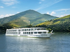 CroisiEurope's Amalia Rodrigues, which sails the Douro River in Portugal. It's the newest ship in the French company's fleet. (SUPPLIED)