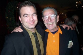 Sun columnist Brad Hunter and the late, legendary Steve Dunleavy up to no good in a bar in the days after the 9/11 attacks.