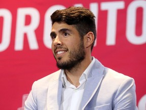 Toronto FC player Alejandro Pozuelo. (DAVE ABEL/Toronto Sun files)