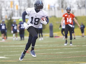 Despite the wretched offence the Argos ran last year, receiver S.J. Green managed a 1,000-yard season. 
(Jack Boland/Toronto Sun)