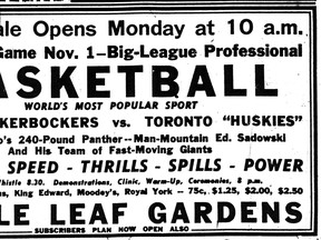It only took 72 years, seven months and 12 days for a basketball team from Toronto to win the Larry O'Brien Championship Trophy awarded to the top team in the NBA -- an association widely considered to be the premier men's professional basketball league in the world. In addition, it was the Toronto Huskies team that played the first ever game held in the newly organized Basketball Association of America, the direct forerunner of today's National Basketball Association (so much for the National part of that title) that was established in 1949. That Huskies game was played Nov. 1, 1946, at Maple Leaf Gardens against the New York Knickerbockers. Not only did the team from Toronto lose its first game to the Knicks 68-66 before 7,000 spectators, interest in the sport waned and at the end of the 1946-47 season it was decided to terminate Toronto's participation in professional basketball. Then, in 1995, along came the Raptors and here we are today -- #1 in the NBA.
