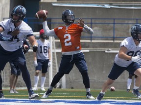 Argonauts QB James Franklin will actually get some plays designed to take advantage of his skill set this season.                                    Stan Behal/Toronto Sun