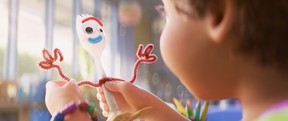 He’s not a fork. He’s not a spoon. And most of all, Forky is not a toy! (Disney/Pixar)