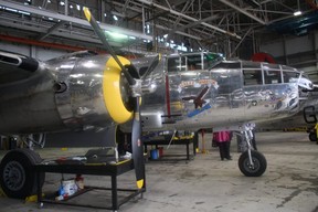 The Yankee Warrior B-25 aircraft is part of the Yankee Air Museum near Ypsilanti, Mich. (DONALD DUENCH/Toronto Sun)