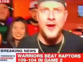 Tristan Warkentin on CP24 making comments about Steph Curry's wife, Ayesha.