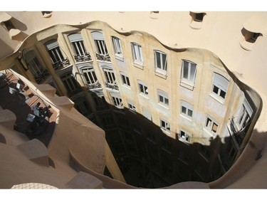 Casa Mila, also known as La Pedrera, in Barcelona. Veronica Henri/Toronto Sun