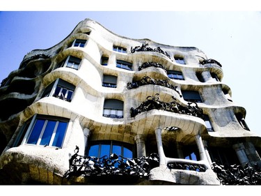 Casa Milà, also known as La Pedrera in Barcelona, Spain on Sunday June 9, 2019. Veronica Henri/Toronto Sun/Postmedia Network