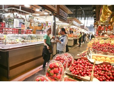 The Boqueria Market in Barcelona, Spain on Sunday June 9, 2019. Veronica Henri/Toronto Sun/Postmedia Network