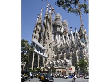 The Basilica de la Sagrada Familia in Barcelona, Spain on Sunday June 9, 2019. Veronica Henri/Toronto Sun/Postmedia Network