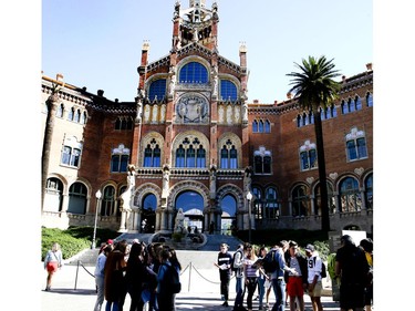 Examples of art nouveau at the Hospital de Sant Pau in Barcelona, Spain on Sunday June 9, 2019. Veronica Henri/Toronto Sun/Postmedia Network