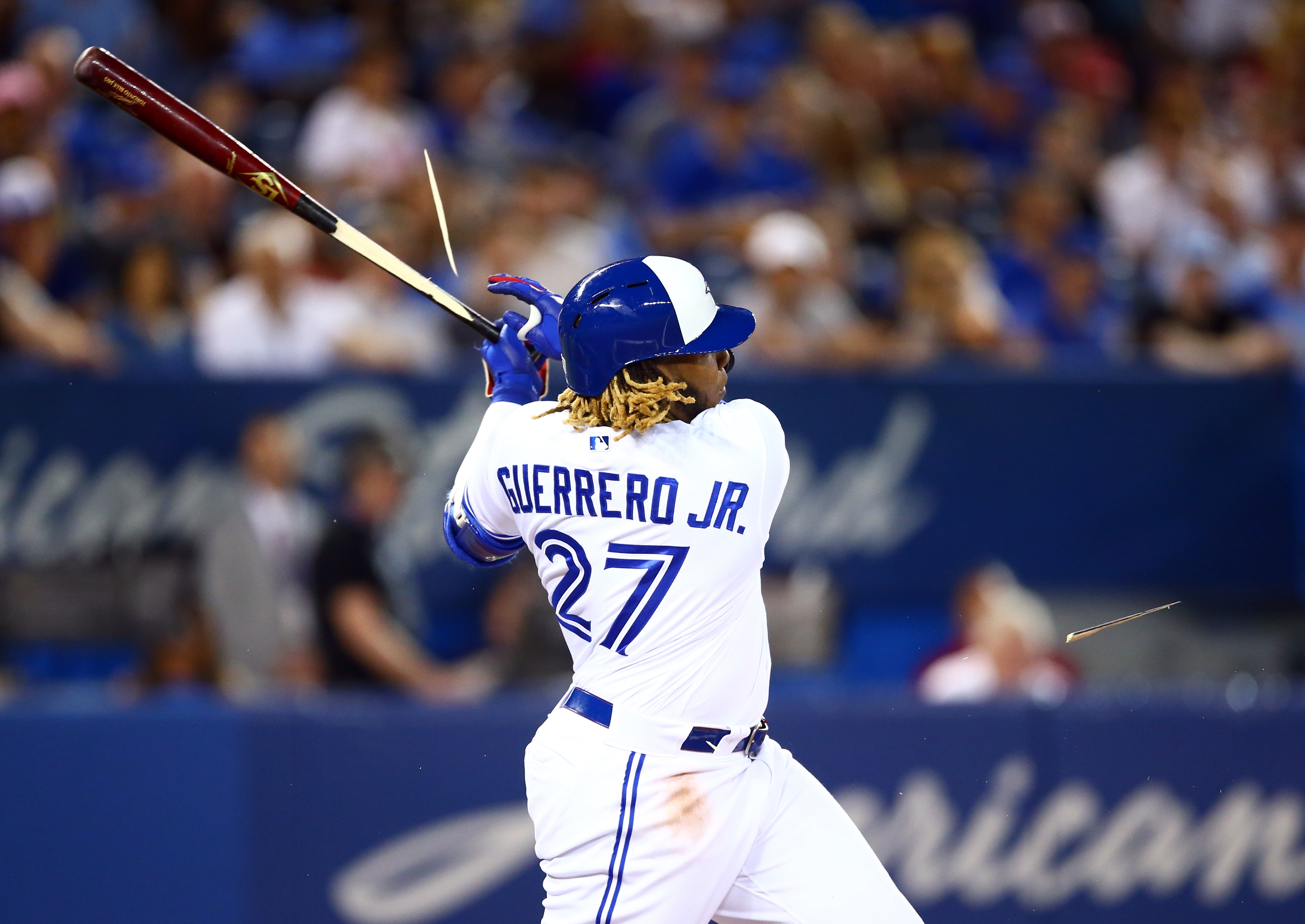 Blue Jays C Danny Jansen leaves game with left forearm contusion