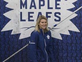 Hayley Wickenheiser, the director of player development for the Leafs. STAN BEHAL/TORONTO SUN