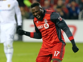 Toronto FC's Jozy Altidore reportedly has a big offer on the table from a Chinese club. (DAVE ABEL/Toronto Sun)