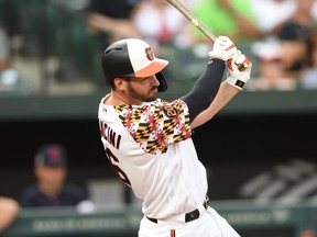 Oriolles' Trey Mancini has been one of the team's few bright spots. (GETTY IMAGES)