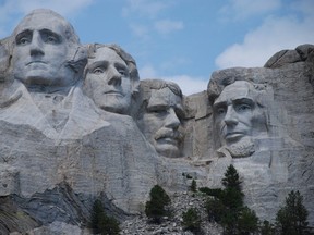 Mount Rushmore, South Dakota. (Postmedia files)