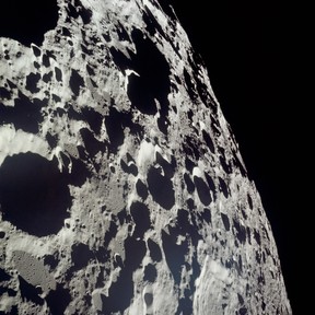 The far side of the moon, photographed by astronauts during Apollo 11. Photo: NASA