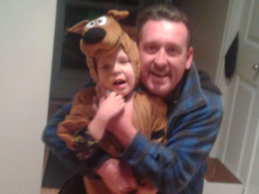 Jamie Peddle is seen here with his son Jacob, now 7, who is autistic. (supplied photo)