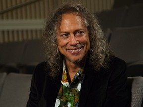 Metallica guitarist Kirk Hammett (Anne Vranic photo)