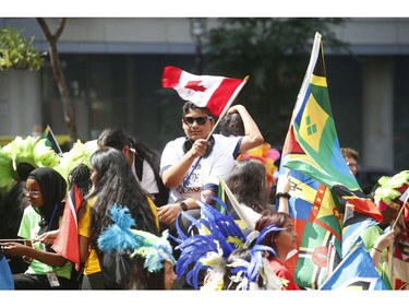 Toronto Police held there Caribbean Carnival kick-off 2019 in preparation for the parade on August 3rd weekend on Friday July 26, 2019. Jack Boland/Toronto Sun/Postmedia Network