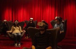 Centre Phi’s basement features a VR Cinema where visitors can watch short films.