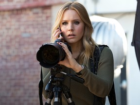 Kristen Bell as Veronica Mars.