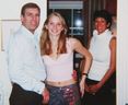 Prince Andrew, Virginia Roberts Giuffre and socialite Ghislaine Maxwell in a photo Giuffre says was taken in March 2001.