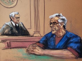 Jeffrey Epstein was closerthanthis with Ghislaine Maxwell. REUTERS