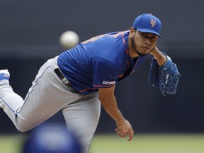 The Blue Jay have acquired pitcher Wilmer Font from the New York Mets. (AP FILES)