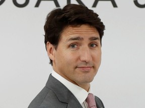 Canada's Prime Minister Justin Trudeau attends a news conference at the final day of the the G20 leaders summit in Osaka, Japan June 29, 2019.