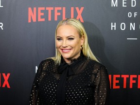 Meghan McCain, Co-Host of 'The View', at the Netflix 'Medal of Honor' screening and panel discussion at the US Navy Memorial Burke Theater on November 13, 2018 in Washington, DC.