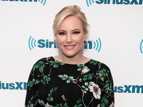 Meghan McCain joins host Julie Mason during a SiriusXM event on February 5, 2018 in New York City.