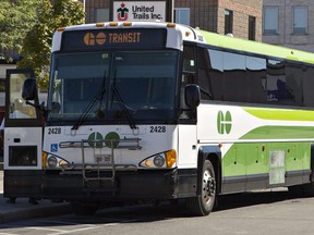 A GO Transit bus.