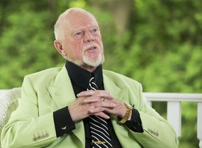 Don Cherry sits down with Joe Warmington for a summer coach’s corner on Tuesday, July 16, 2019. (Stan Behal/Toronto Sun/Postmedia Network)