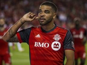 Jordan Hamilton was traded from Toronto FC to Columbus Crew on July 10, 2019. (ERNEST DOROSZUK/Toronto Sun files)