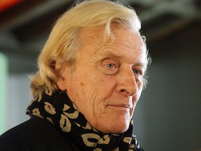 Rutger Hauer attends a screening of "Cirkus Columbia" at the SVA Theatre 2 on Oct. 20, 2011 in New York City.