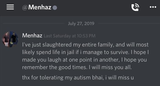 I’VE JUST SLAUGHTERED MY ENTIRE FAMILY': Alleged Markham killer 