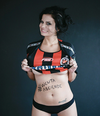 The porn star fell into the business on a bet she would strip off if her favourite soccer team was promoted.