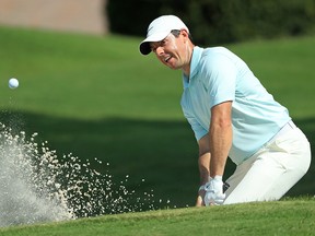 Rory McIlroy plays a shot during the final round of the World Golf Championship-FedEx St Jude Invitational at TPC Southwind on July 28, 2019 in Memphis. (Sam Greenwood/Getty Images)