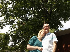 Ruth and Kurt Kumpa of Etobicoke love the tree that has been in their backyard since 1965, but hates when it sheds and causes flooding in their basement.