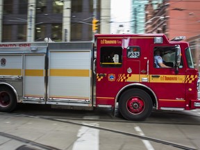 A Toronto firetruck.