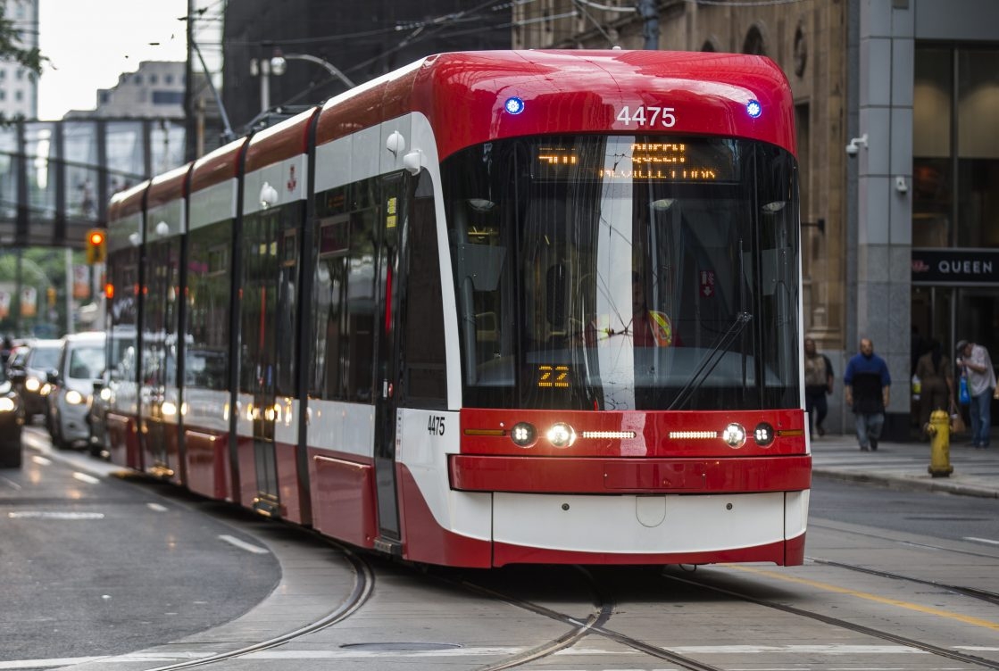 Woman exiting TTC streetcar hit by dump truck | Toronto Sun