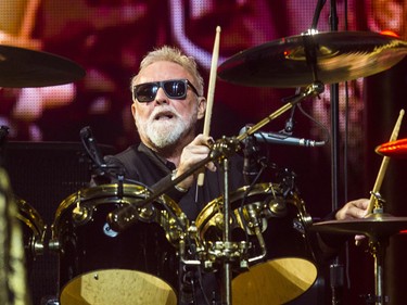 Queen + Adam Lambert perform at the Scotiabank Arena in Toronto, Ont. on Sunday July 28, 2019. On drums is Roger Taylor. Ernest Doroszuk/Toronto Sun/Postmedia
