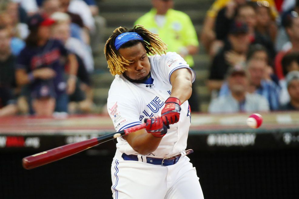 Blue Jays Rookie Vlad Guerrero Jr. Puts On A Show Making It To Final Of ...