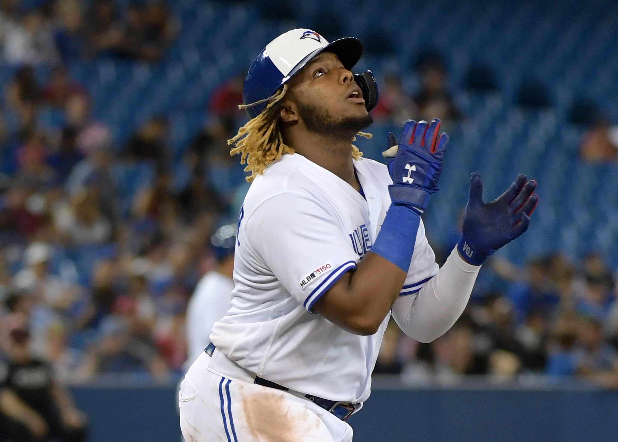 Vladimir Guerrero Jr. is crushing it, and New Hampshire has never seen  anything like him